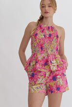 Load image into Gallery viewer, The Edyn Floral Halter Top
