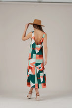 Load image into Gallery viewer, The Geo Print Maxi Dress
