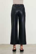 Load image into Gallery viewer, The Soho Faux Leather Wide Leg Pant
