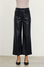 Load image into Gallery viewer, The Soho Faux Leather Wide Leg Pant

