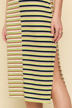 Load image into Gallery viewer, The Larissa Mixed Stripe Knit Dress
