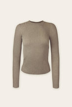 Load image into Gallery viewer, The Danny Back to Basic Ribbed Sweater in Taupe

