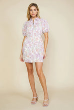 Load image into Gallery viewer, Floral Twill Zip Up Dress
