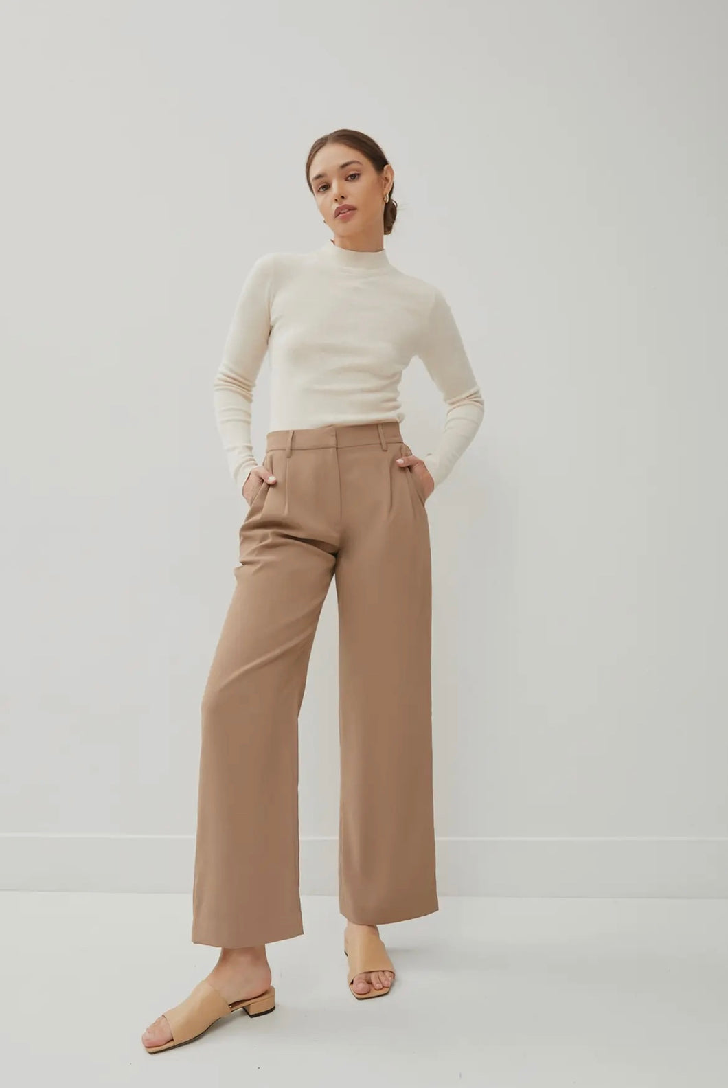 The Classic Wide Leg Trousers