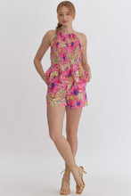 Load image into Gallery viewer, The Edyn Floral Halter Top
