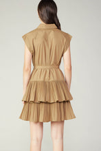 Load image into Gallery viewer, The Chateau Button Down Tier Dress
