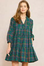 Load image into Gallery viewer, The All Things Plaid Dress
