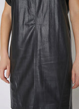 Load image into Gallery viewer, The Rachelle Shift Faux Leather Dress
