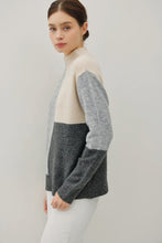 Load image into Gallery viewer, The Beverly Colorblock Mock Sweater
