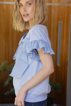 Load image into Gallery viewer, The Valerie Bow Front Blouse
