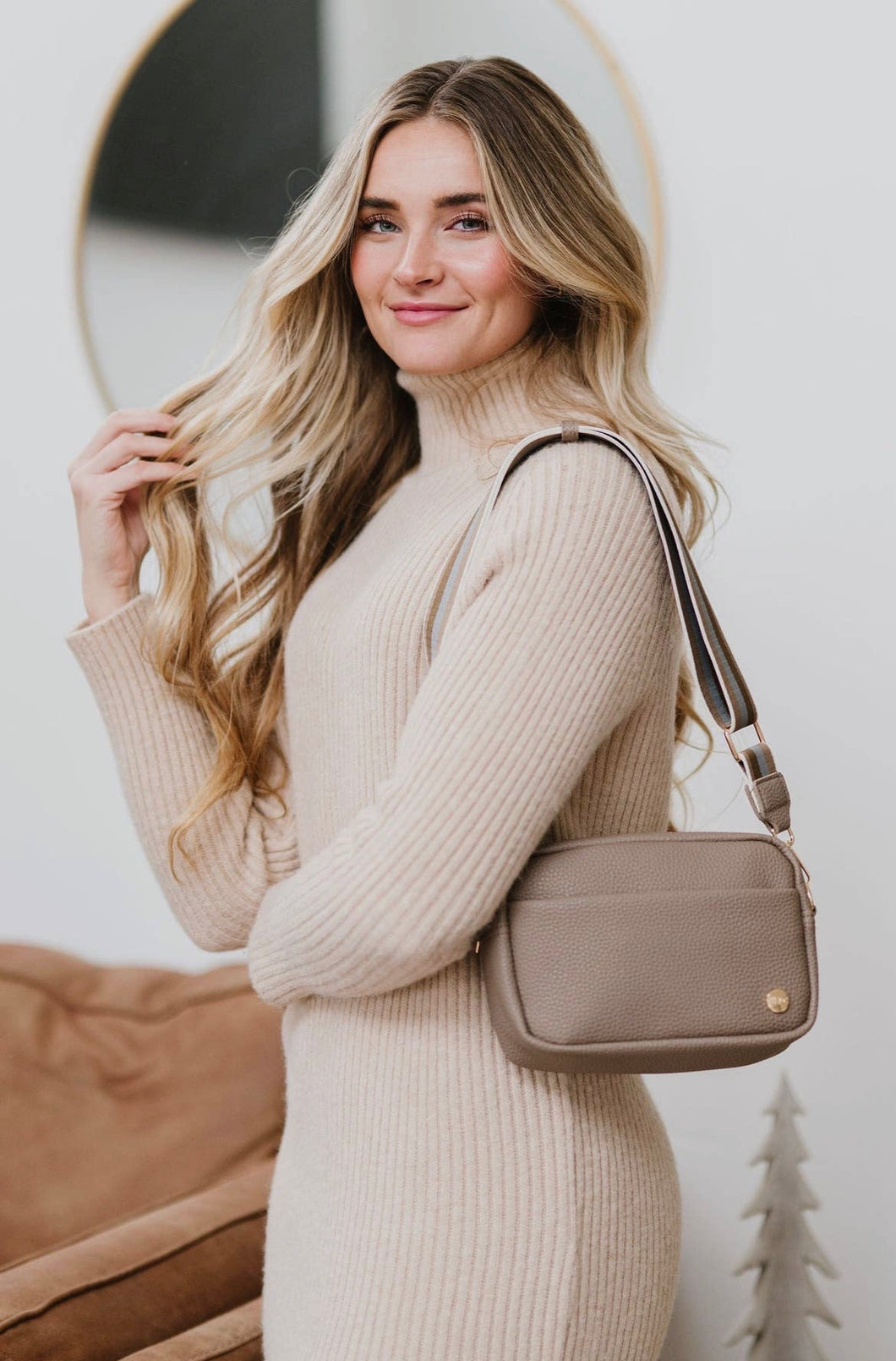 THE TAUPE ALL WAYS CROSSBODY BAG