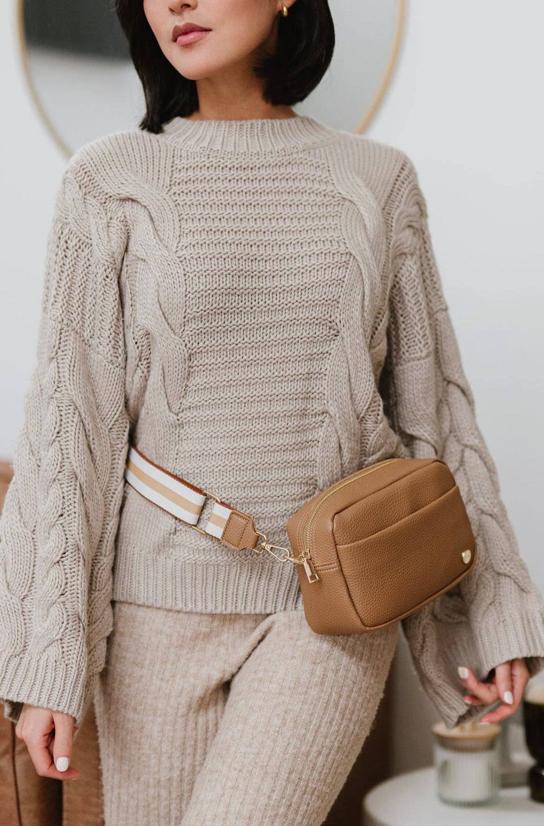 THE TAN ALL WAYS CROSSBODY BAG