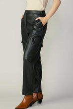 Load image into Gallery viewer, The Cienna High Rise Leather Trousers

