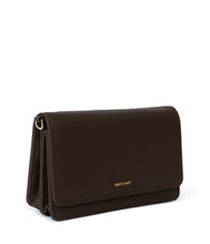 Load image into Gallery viewer, BEE PURITY 2 IN 1 CROSSBODY CLUTCH IN TRUFFLE
