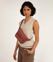 Load image into Gallery viewer, KORA PURITY VEGAN BELT BAG IN LYCHEE
