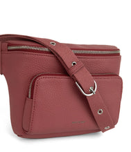 Load image into Gallery viewer, KORA PURITY VEGAN BELT BAG IN LYCHEE
