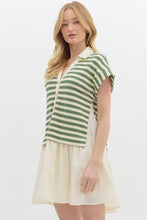 Load image into Gallery viewer, The Emory Stripe Mix Media Dress
