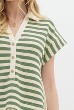 Load image into Gallery viewer, The Emory Stripe Mix Media Dress
