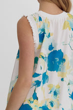 Load image into Gallery viewer, The Elaine Floral Sleeveless Blouse
