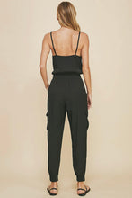 Load image into Gallery viewer, Lydia Cowl Neck Sleeveless Jumpsuit
