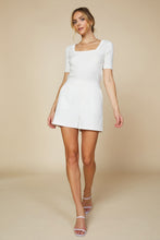 Load image into Gallery viewer, White Camila Flat Front Shorts
