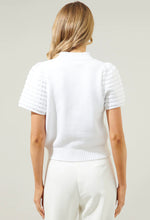 Load image into Gallery viewer, Pearla Crochet Sleeve Knit Sweater
