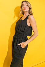 Load image into Gallery viewer, Poplin Popover Back Jumpsuit
