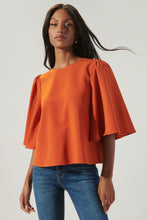 Load image into Gallery viewer, The Lital Flutter Sleeve Blouse
