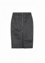 Load image into Gallery viewer, Elvina Front Zipper Skirt
