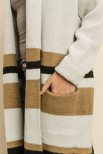 Load image into Gallery viewer, Cozy Multi Stripe Cardigan
