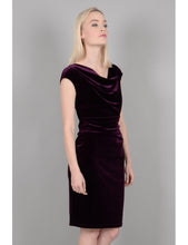 Load image into Gallery viewer, Velvet Drape Dress
