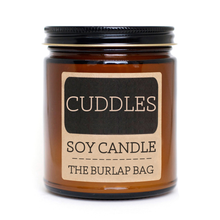 Load image into Gallery viewer, Burlap Soy Candles

