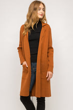 Load image into Gallery viewer, Long Open Collar Cardigan
