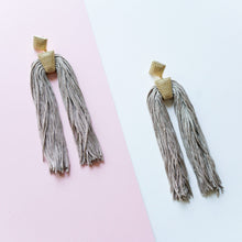 Load image into Gallery viewer, Double Tassel Earrings

