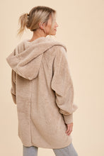 Load image into Gallery viewer, Sherpa Hooded Jacket
