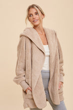 Load image into Gallery viewer, Sherpa Hooded Jacket
