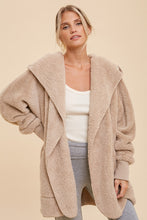 Load image into Gallery viewer, Sherpa Hooded Jacket
