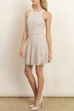 Load image into Gallery viewer, Flared Bottom Lace Dress
