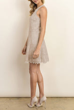 Load image into Gallery viewer, Flared Bottom Lace Dress
