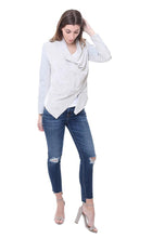 Load image into Gallery viewer, Waterfall Faux Leather Jacket
