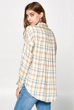 Load image into Gallery viewer, Running Plaid Blouse
