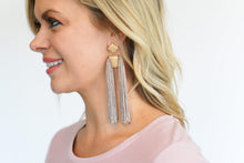 Load image into Gallery viewer, Double Tassel Earrings
