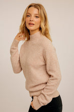 Load image into Gallery viewer, Boucle Soft Mock Neck Sweater

