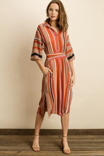 Load image into Gallery viewer, Endless Stripe Midi Dress
