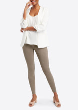 Load image into Gallery viewer, SPANX Earthy Taupe Jeanish Leggings
