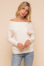 Load image into Gallery viewer, Off Shoulder Cozy Sweater
