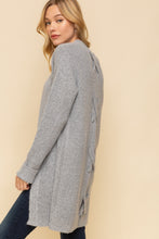Load image into Gallery viewer, Cross Tie Back Cozy Open Cardigan
