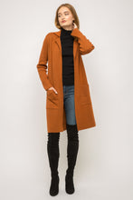 Load image into Gallery viewer, Long Open Collar Cardigan
