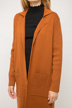 Load image into Gallery viewer, Long Open Collar Cardigan
