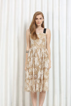 Load image into Gallery viewer, Floral Lace Strap Dress
